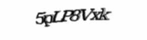 Security check image, please type the characters shown